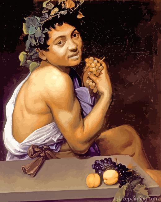 Young Sick Bacchus Caravaggio Paint By Numbers.jpg