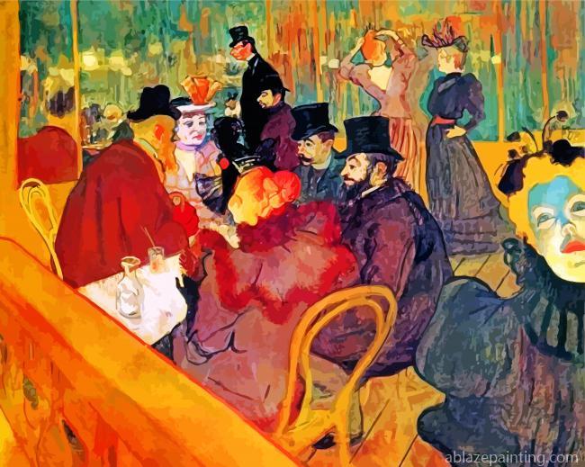 At The Moulin Rouge By Lautrec Paint By Numbers.jpg
