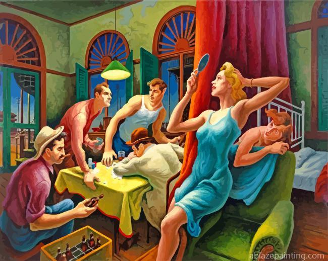 Poker Night Thomas Hart Benton Paint By Numbers.jpg