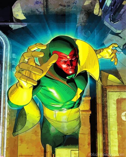 The Vision Marvel Paint By Numbers.jpg