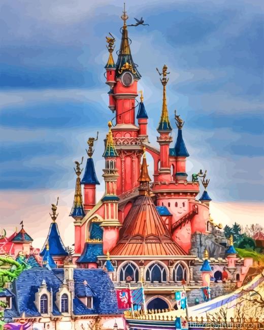 Disney Paris Castle Paint By Numbers.jpg