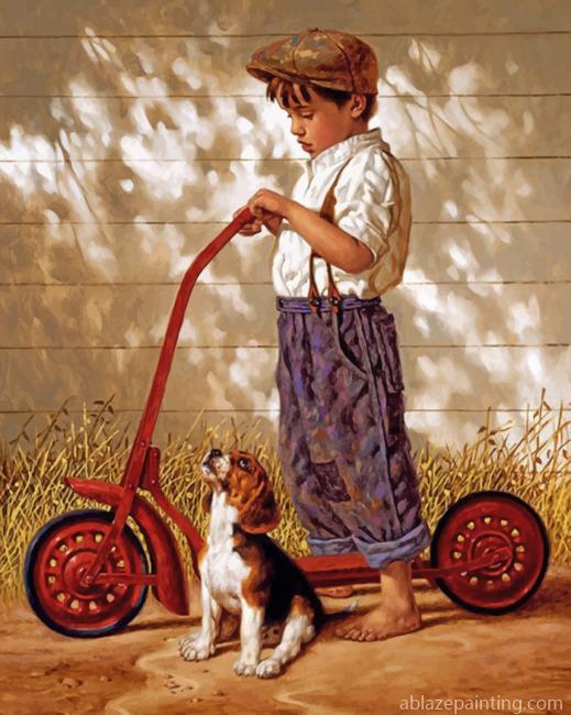 Boy And His Dog Paint By Numbers.jpg