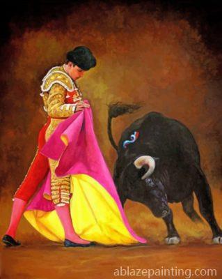 Bullfighter Paint By Numbers.jpg