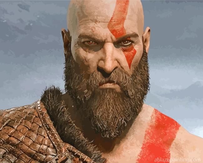 Kratos God Of War Paint By Numbers.jpg