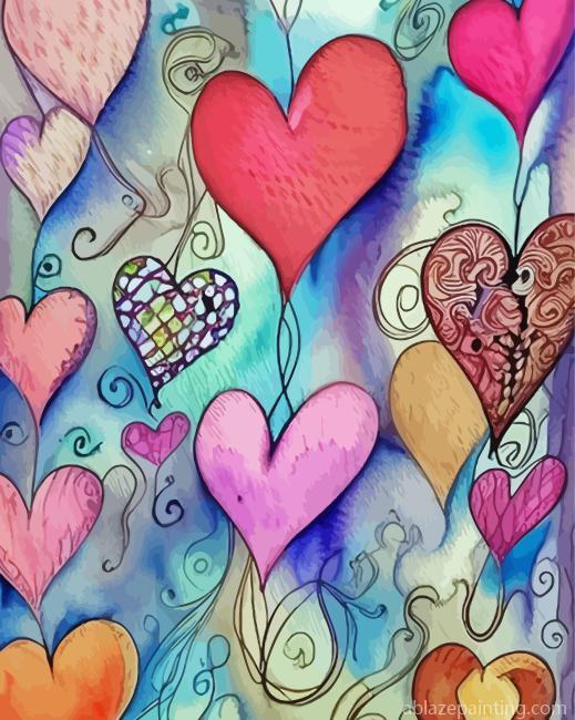 Whimsical Hearts Paint By Numbers.jpg