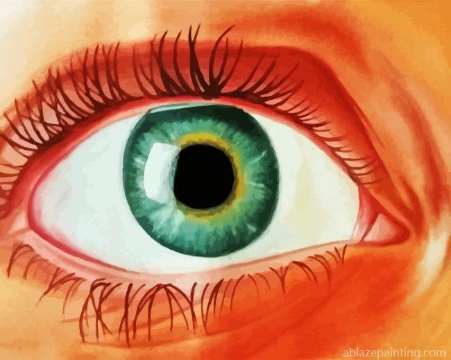 Aesthetic Lady Eye Paint By Numbers.jpg