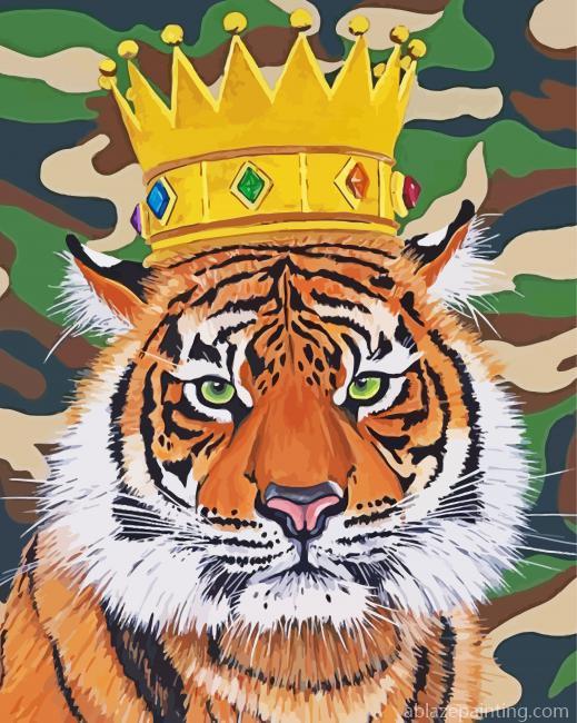 Tiger King With Crown Paint By Numbers.jpg