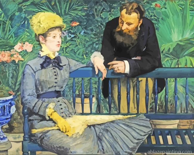 Manet In The Conservatory Paint By Numbers.jpg