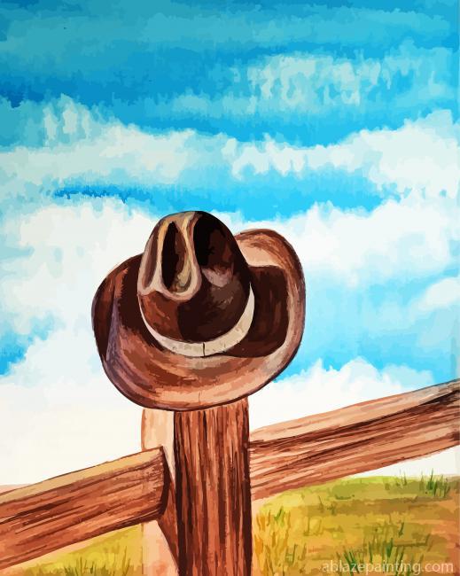 Western Cowboy Hat Paint By Numbers.jpg